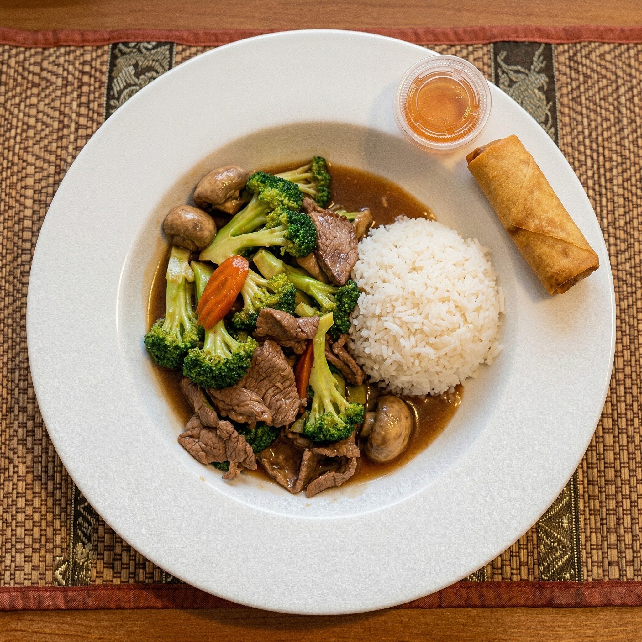 Broccoli Stir-Fried Lunch.