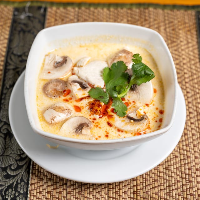 Tom Kha (Coconut Milk Soup).